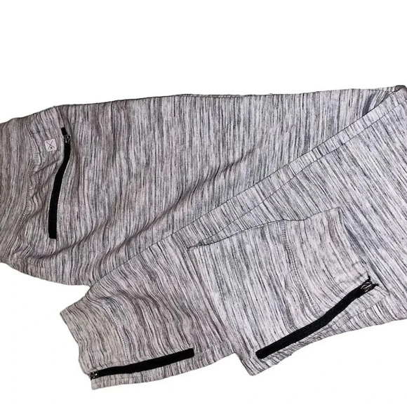 Departwest Men's Jogger Sweatpants M Gray Tapered Ankle Zipper Pockets - Picture 6 of 12